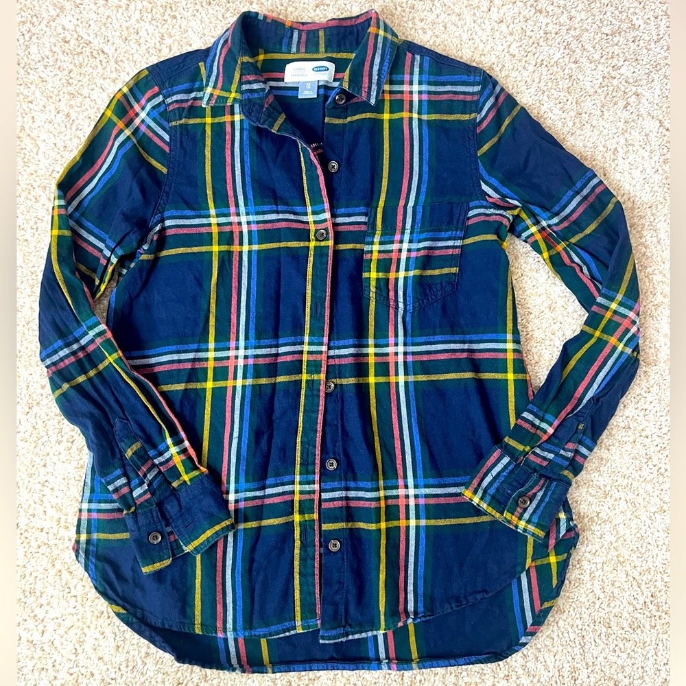 Old Navy Flannel Button Up